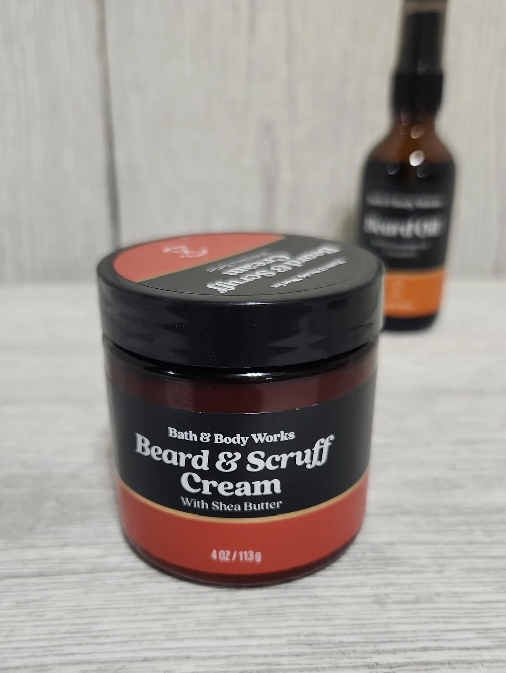 Bath & Body Works Beard Oil & Beard & Scruff Cream